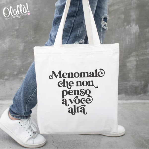 Borsa Shopper Personalizzabile Con La Frase Che Desideri Idea Regalo