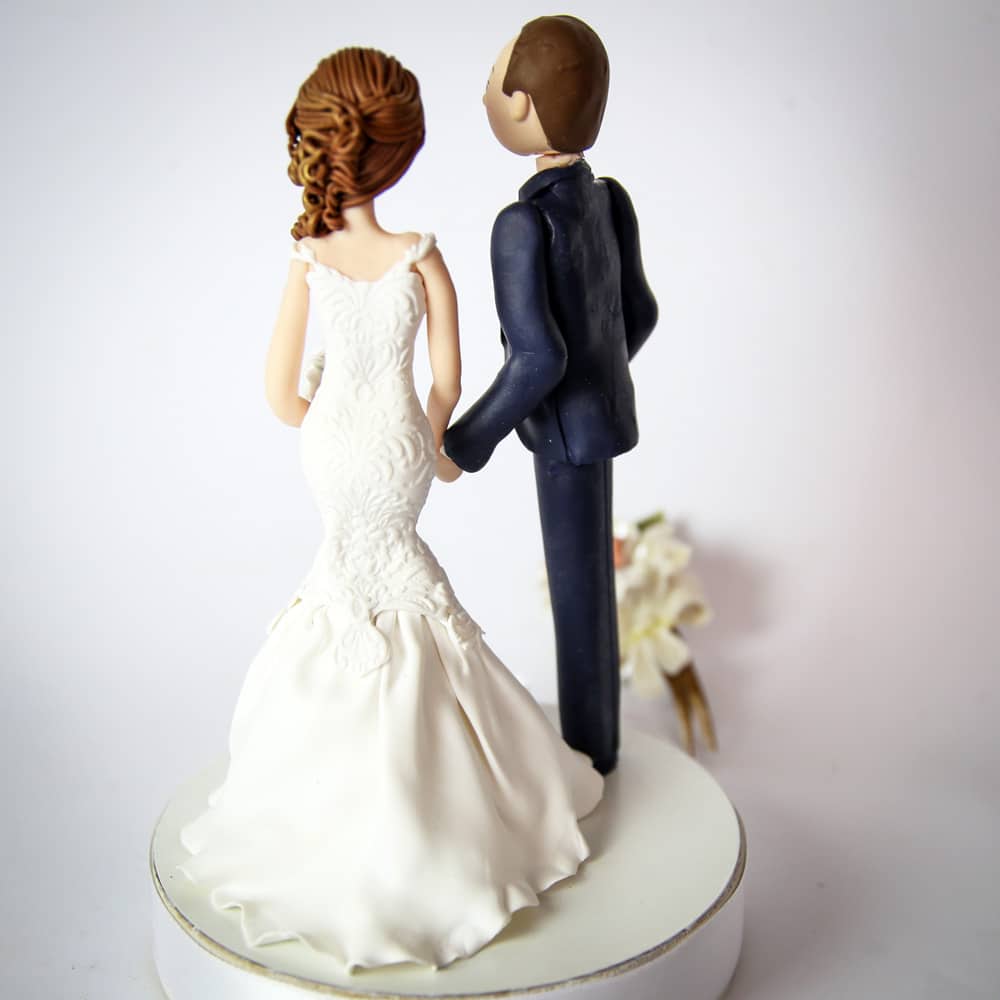 2 Pz Cake Topper Figure in Resina Per Matrimonio Sposini Per Torta  Matrimonio Di Sposini+per+torta+matrimonio Topper Torta Nuziale in Resina  Sposini