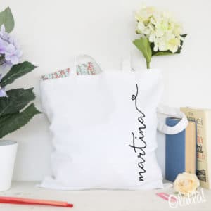 shopper-nome-svolazzante-regalo-personalizzata