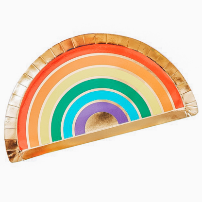 piatti-decorazione-compleanno-carta-arcobaleno