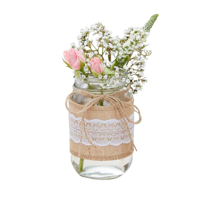 Vaso per fiori in vetro per centrotavola Vasi piccoli Vaso per gemme per la