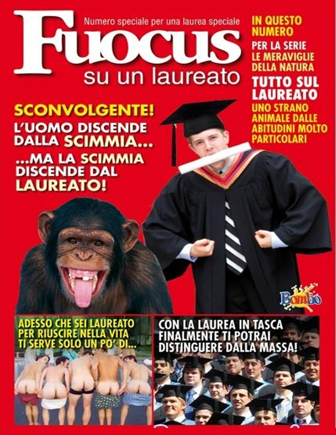 Finta Pagella di Laurea Personalizzabile - Idea Spiritosa e Originale per  la Laurea