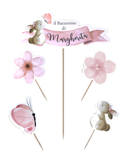 cake-topper-decorazione-torta-battesimo-bambina-rosa-personalizzabile