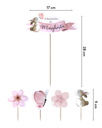 cake-topper-decorazione-torta-battesimo-bambina-rosa-personalizzabile