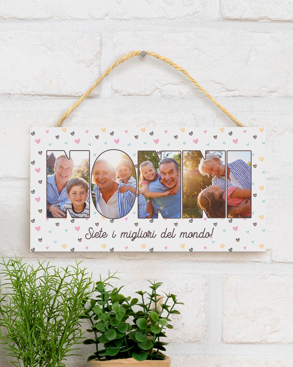 Appendi Chiavi da Parete Personalizzata - Casa dei Nonni - Idea Regalo  Festa dei Nonni