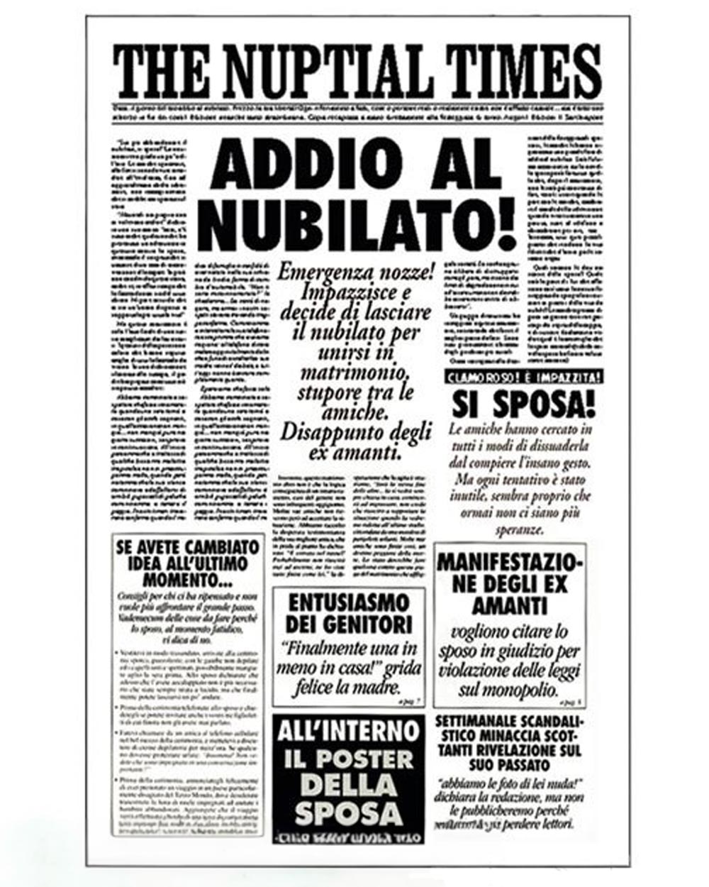 Giornale di auguri per i 18 anni di lei