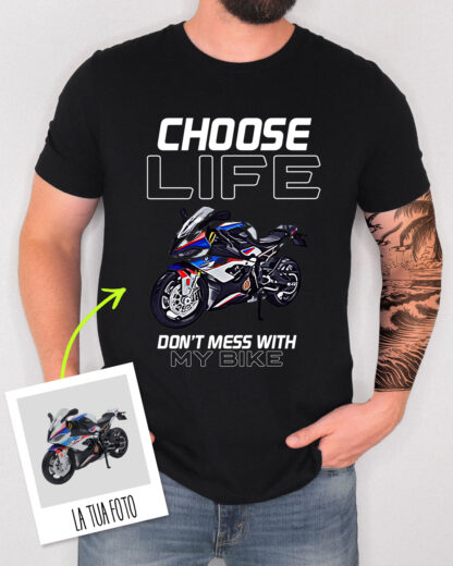 MAGLIETTA-T-SHIRT-MACCHINA-MOTO-PERSONALIZZATA-DONTMESS