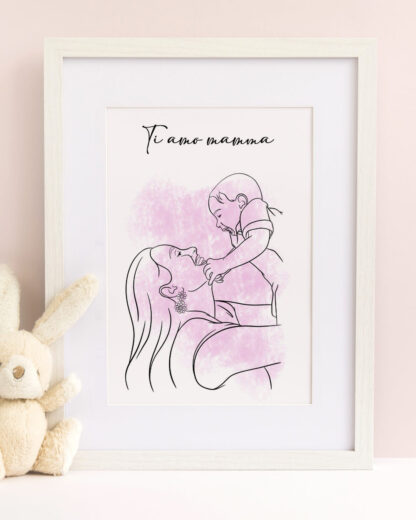 ritratto-illustrazione-personalizzata-regalo-festa-mamma