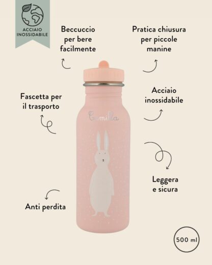 borraccia-trixie-mrs-rabbit-coniglietta-personalizzata-500