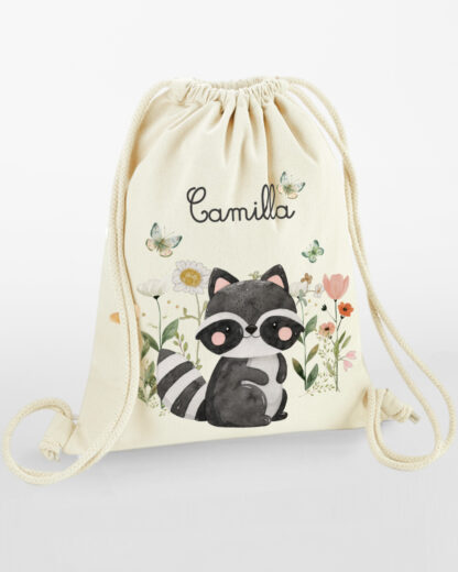 sacca-personalizzato-animali-bosco-bambina-scuola-materna-regalo