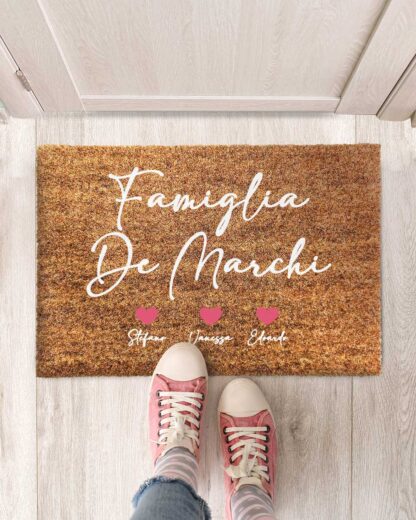 zerbino-personalizzato-famiglia-nomi-ingresso