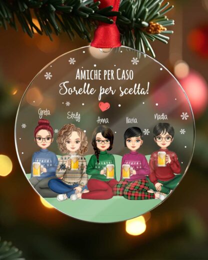 decorazione-natale-plexiglass-personalizzata-ritratto-amiche-nomi-frase-regalo