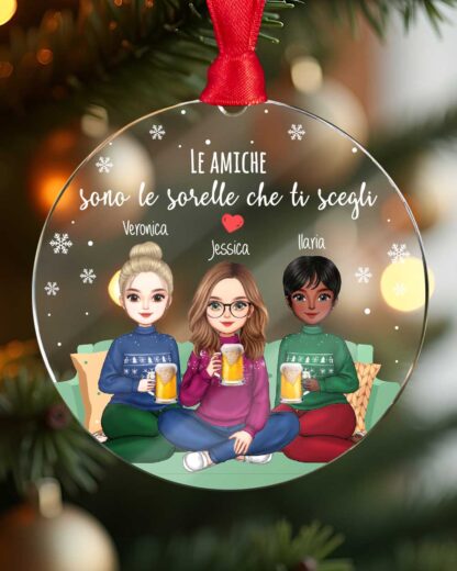 decorazione-natale-plexiglass-personalizzata-ritratto-amiche-nomi-frase-regalo