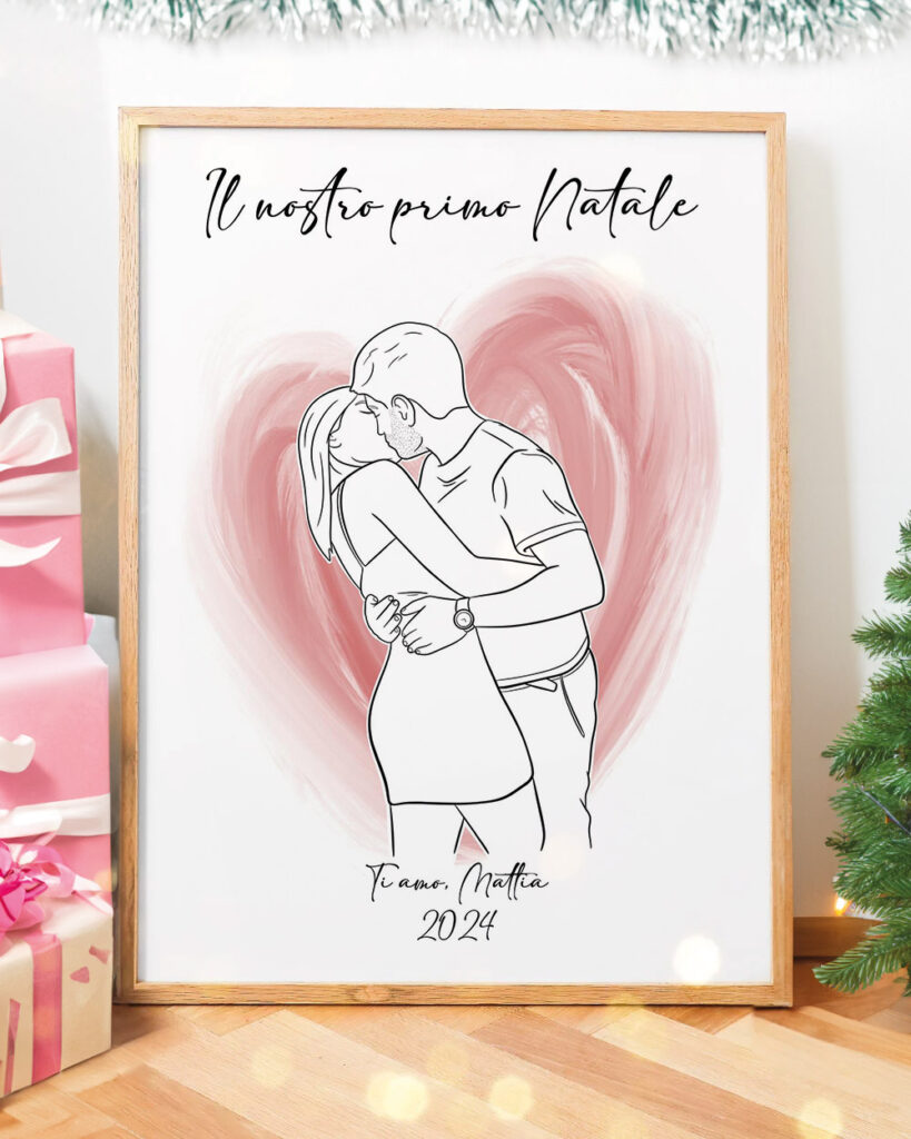 illustrazione-personalizzata-regalo-natale-amore