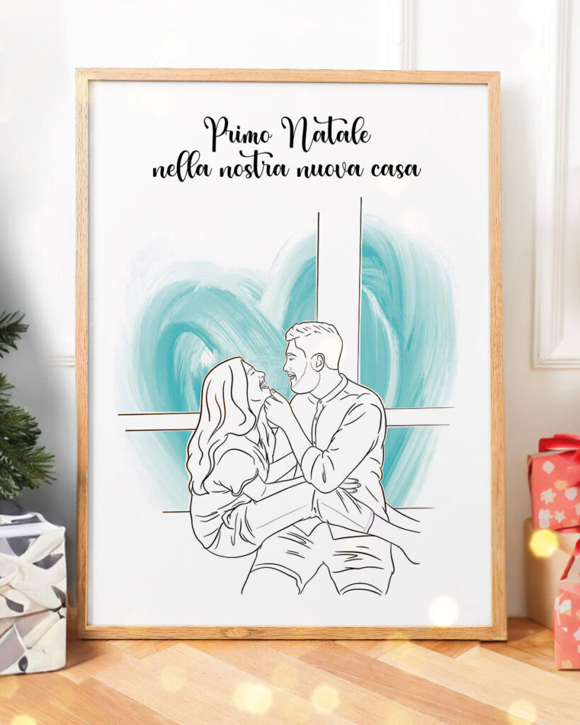 illustrazione-personalizzata-regalo-natale-casa-nuova